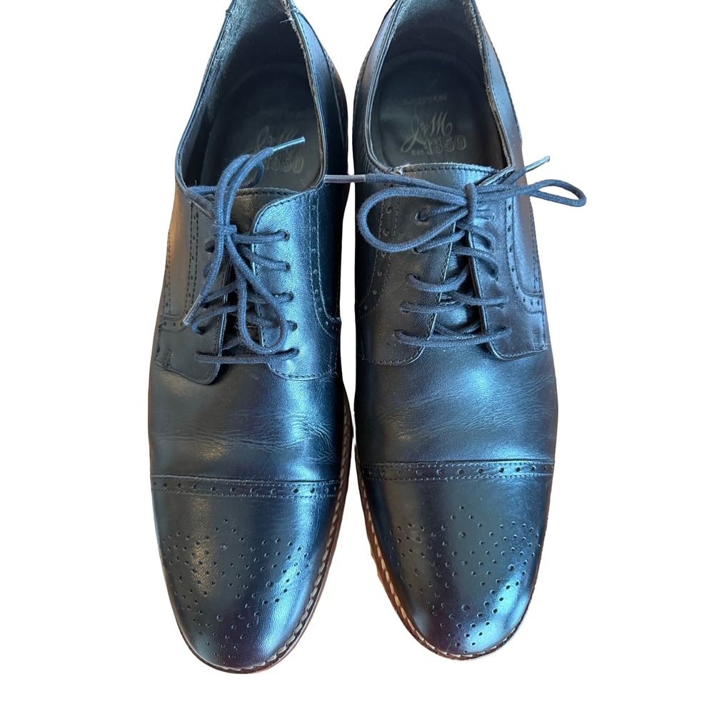 Johnston & Murphy Est.‎ 1850 Cap Toe Oxford Shoes Men's 10.5 M Leather
